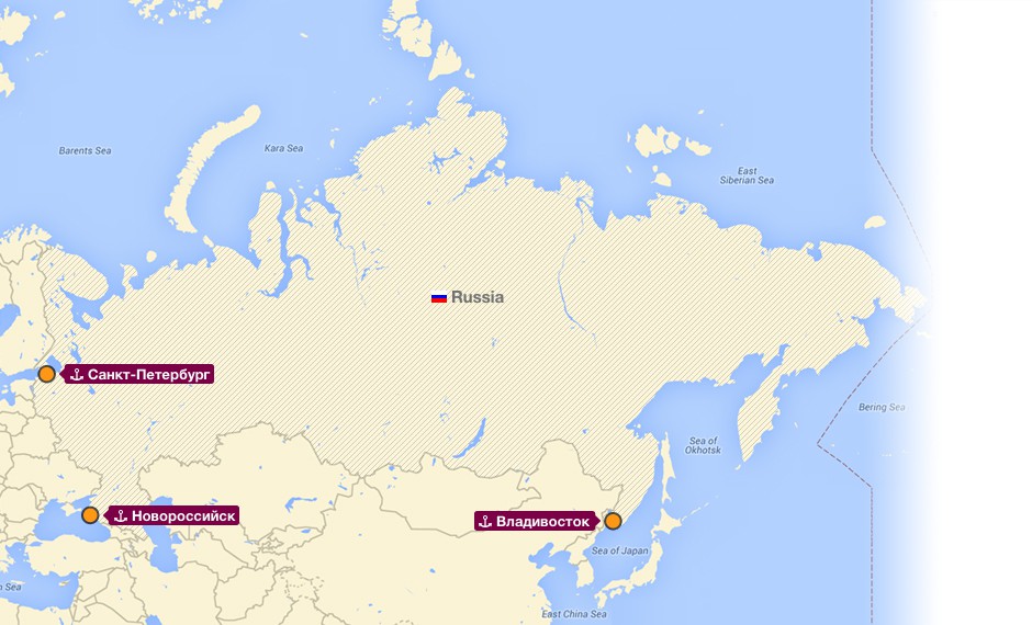 Доставка по России