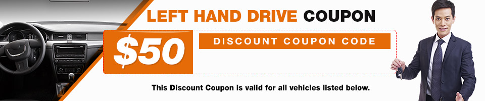 Left Hand Drive Coupon