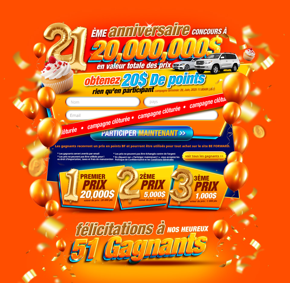 21 Anniversary $20,000,000 Giveaway