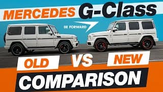 Comparison : Mercedes G-Class W463 AMG 63 - OLD vs NEW