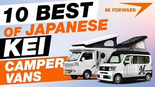10 BEST of Japanese Kei Camper VANs | BE FORWARD